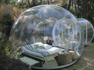 Интересный отель "Bubble" во Франции