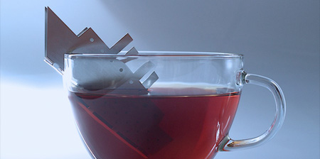 TEA.tanic - креативный держатель для пакетиков чая 