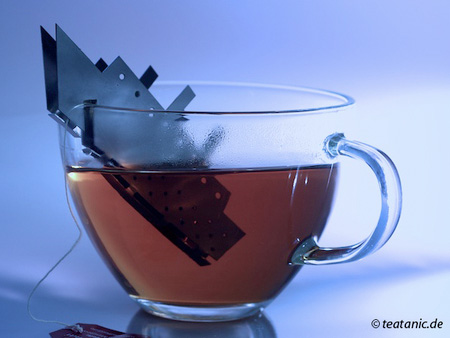 TEA.tanic - креативный держатель для пакетиков чая 