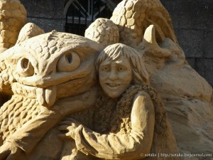Фестиваль песчаных скульптур 2012: “Мульт-остров”