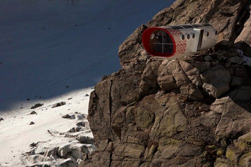 Самый опасный отель в мире, который находиться на Альпах