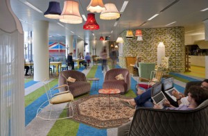 Офис компании Google в Лондоне от студии PENSON