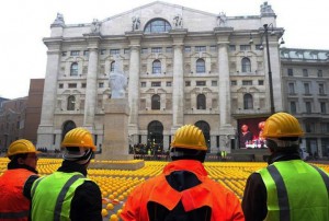 Как выглядит строительная забастовка по-итальянски