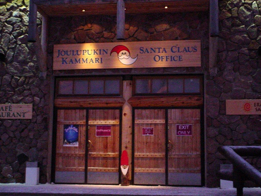 Doors to Santa's office