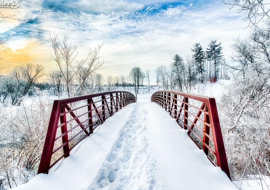 Winter At The Bridges