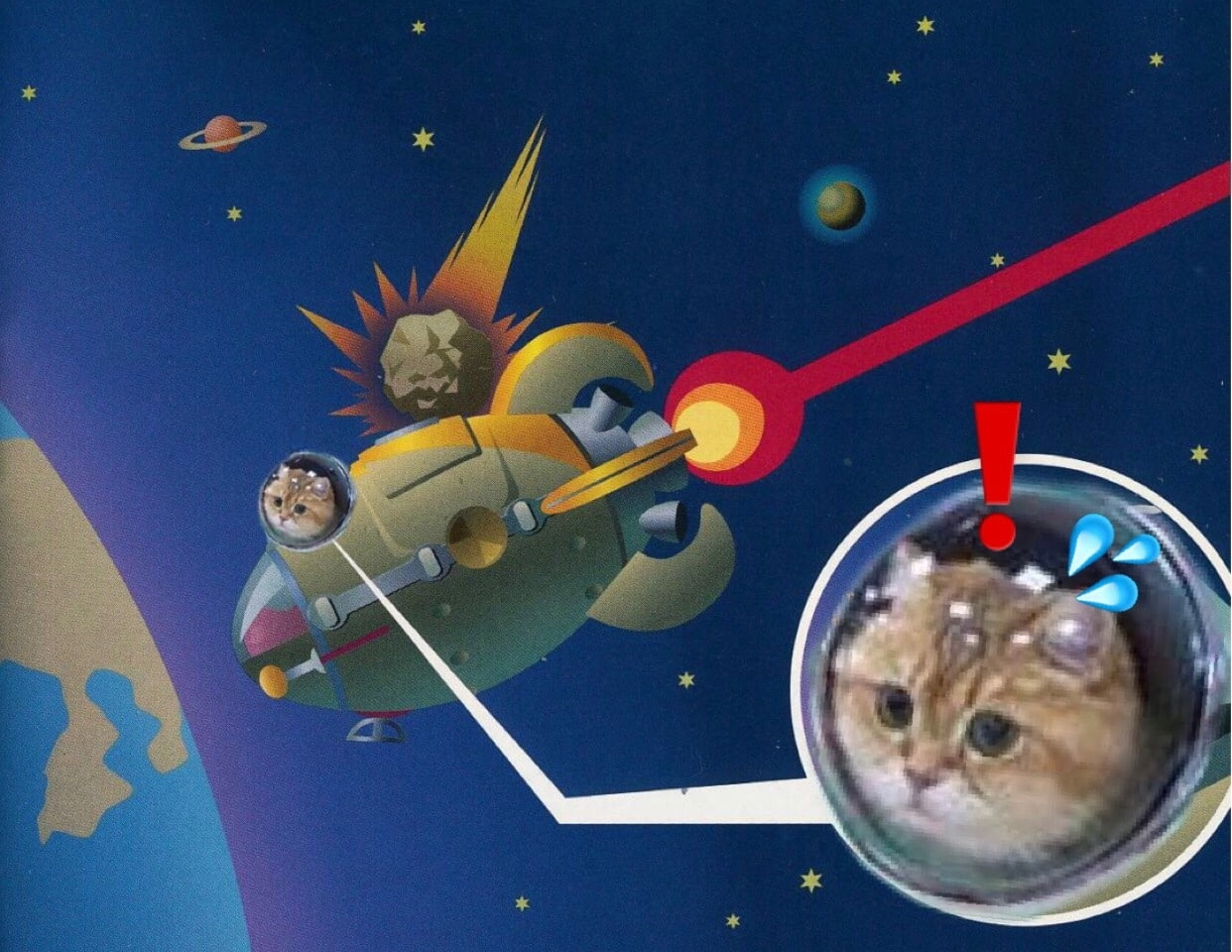 3 кота космическое путешествие